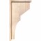 Ekena Millwork Monterey Smooth Corbel w/Backplate, Douglas Fir, 5 1/2"W x 14"D x 26"H COR06X14X26MON01SDF - alternate 3